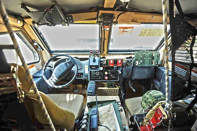 Alt view image 2 of 5 - Rieker Military Grade Shatter-Proof ±26° Inclinometer, MRAP Humvee Slope Indicator, Black