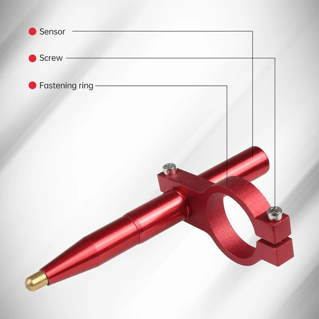 Alt view image 3 of 7 - Z-Axis Laser Auto Focus Sensor Probe with 3m Cable & 24mm Clamp for CO2 Cutter, 60W-150W