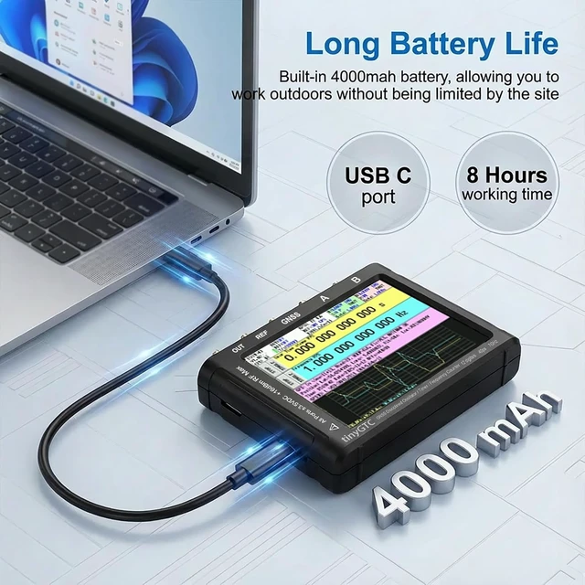 Alt view image 7 of 7 - TinyGTC 7GHz ZC407 Frequency Counter with GPSDO, 40ps Resolution
