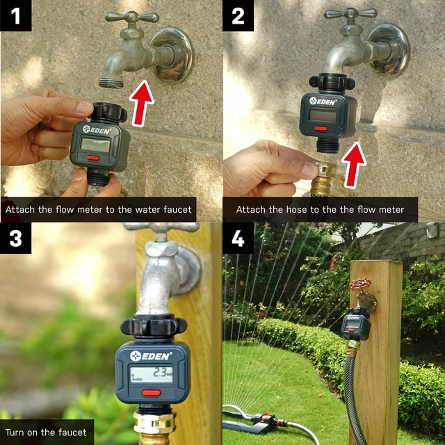 Alt view image 4 of 7 - Digital Water Flow Meter (94294)