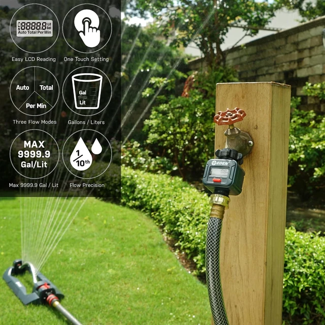 Alt view image 7 of 7 - Digital Water Flow Meter (94294)