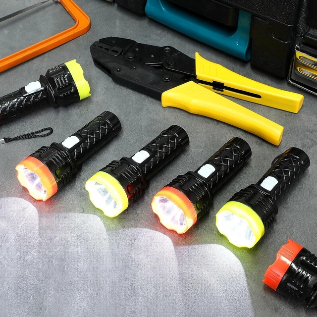 Alt view image 7 of 7 - 48-Pack Mini LED Keychain Flashlights with Lanyard