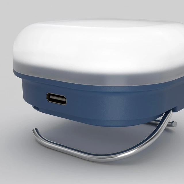 Alt view image 5 of 7 - USB-C Rechargeable Camping Lantern, 350 Lumen, 4 Brightness, White & Warm Light, 156H Burn Time
