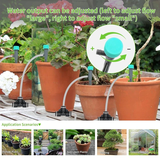 Alt view image 4 of 7 - DIY Automatic Drip Irrigation System with Self-Priming Pump & Programmable Timer