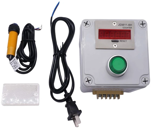 Alt view image 6 of 6 - Infrared Wireless Visitor Counter, 6-Digit LED, 2m Distance NPN Photoelectric Sensor