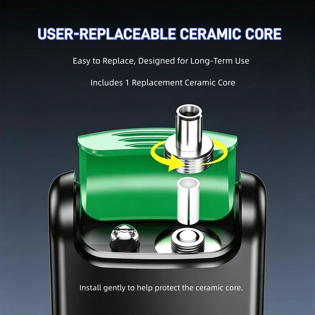 Alt view image 5 of 7 - 30KM Visual Fault Locator, Portable Green Light Tester for SC/FC/ST/LC