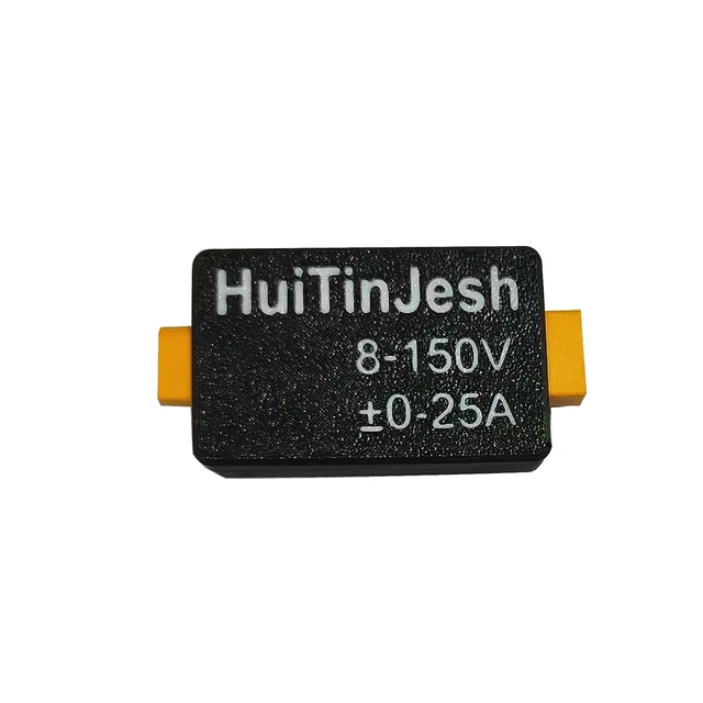 Alt view image 6 of 7 - 8-150V 25A Power Meter with XT60 Interface & LCD Display