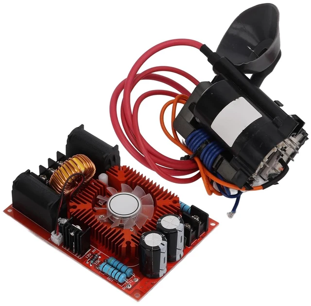 Main image of 12V-30V ZVS Driver Module, High Voltage Generator with Flyback Transformer for Induction Heating
