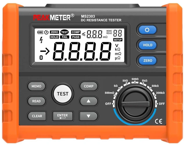 Main image of 7-Gear DC Low Resistance Milliohmmeter, 4-Wire Measurement