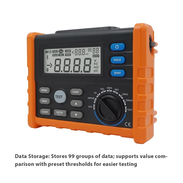 Alt view image 6 of 7 - 7-Gear DC Low Resistance Milliohmmeter, 4-Wire Measurement