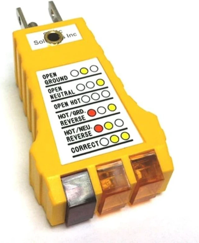 Main image of SP-101 ESD Ground Checker with Wrist Strap Jack & Outlet Tester