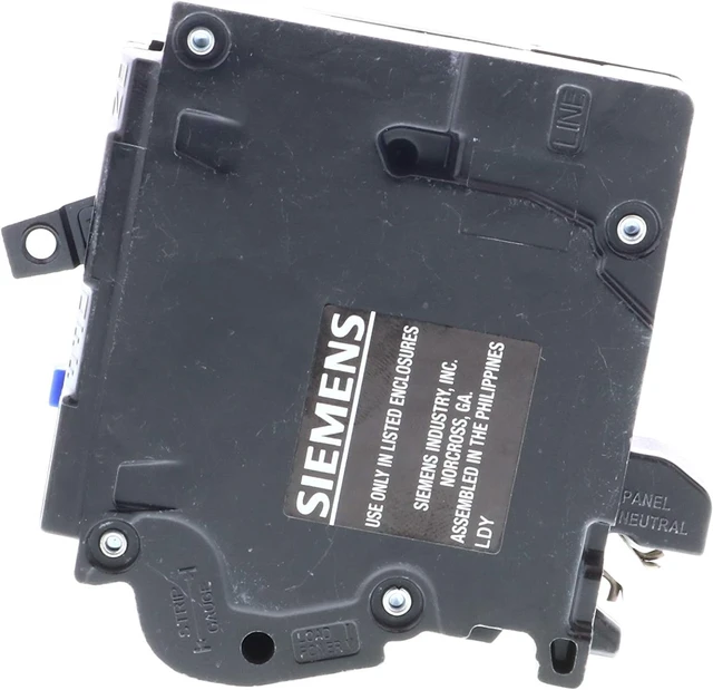 Alt view image 3 of 5 - 15 Amp 1-Pole AFCI Plug-On Neutral Circuit Breaker
