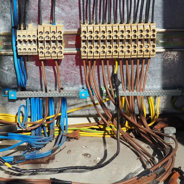 Alt view image 4 of 6 - 2-Set Ground Bar Kit with 21 Terminal Positions & Ground Lug