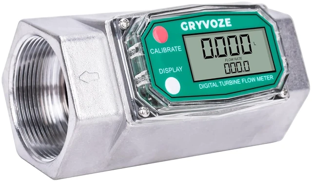 Main image of 2" NPT Water Flow Meter for Farm, Irrigation, Pool & Industrial
