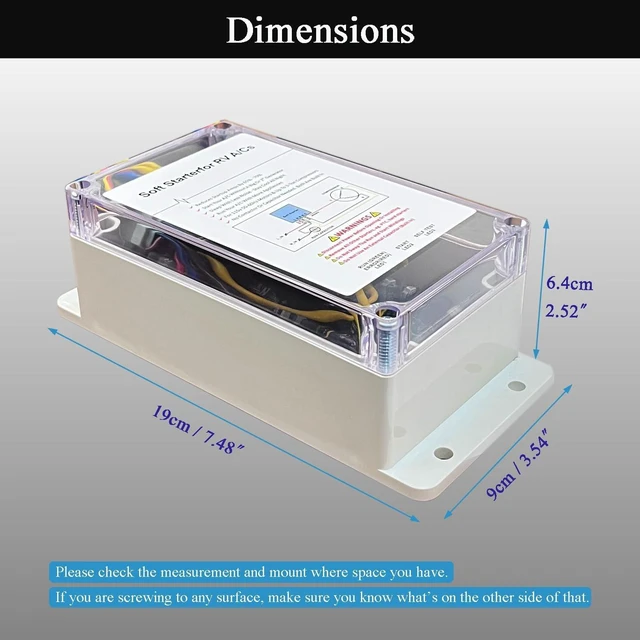 Alt view image 3 of 6 - RV Air Conditioner Soft Start Kit, Easy Start A/C & Appliances with Small Generator