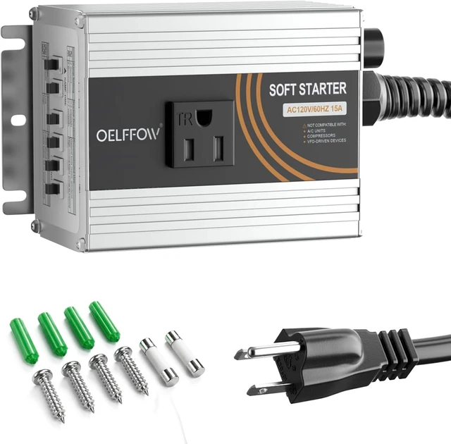 Main image of 120V 15A Soft Starter for Universal-Motor Power Tools, Adjustable