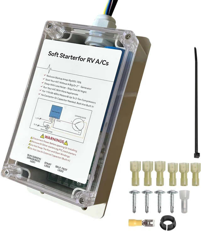 Main image of RV AC Soft Start Kit, Easy Start 12V A/C & Appliances with Small Generator