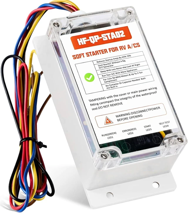 Main image of RV AC Soft Start, Reduces Startup Current up to 75%, IP65 Waterproof, DIY Install