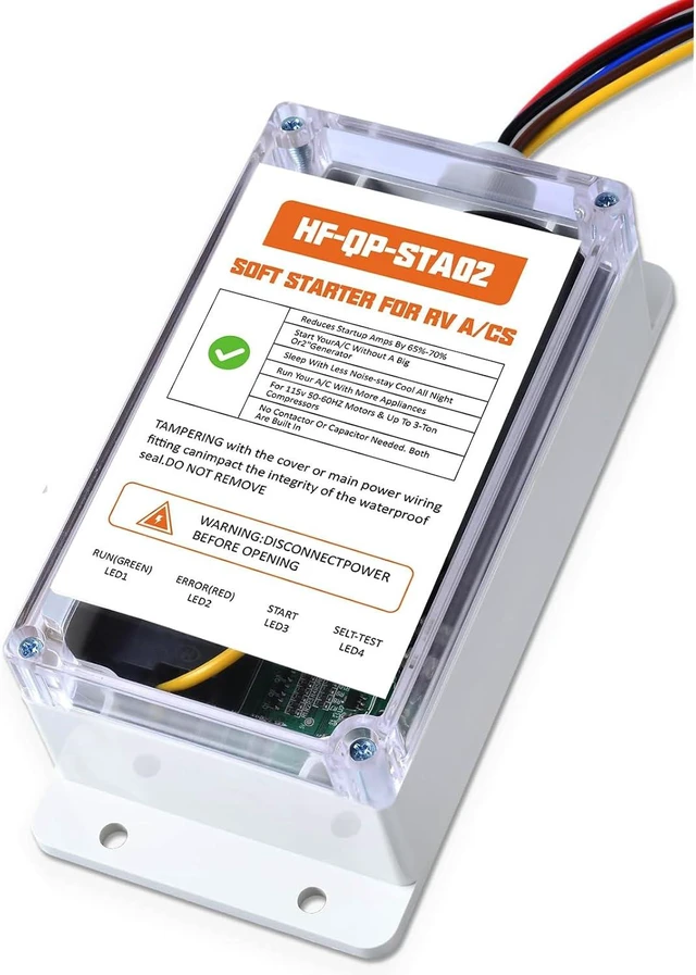 Main image of Upgraded RV AC Soft Start Kit, Easy Start Appliances with Small Generator for Van, Trailer & Motorhome