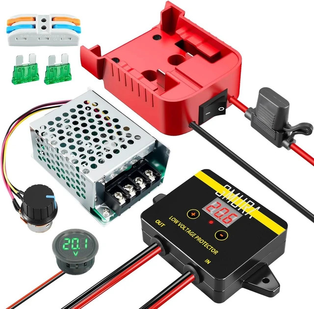 Main image of Battery Adapter Kit for Power Wheels, Milwaukee 18V & 20V
