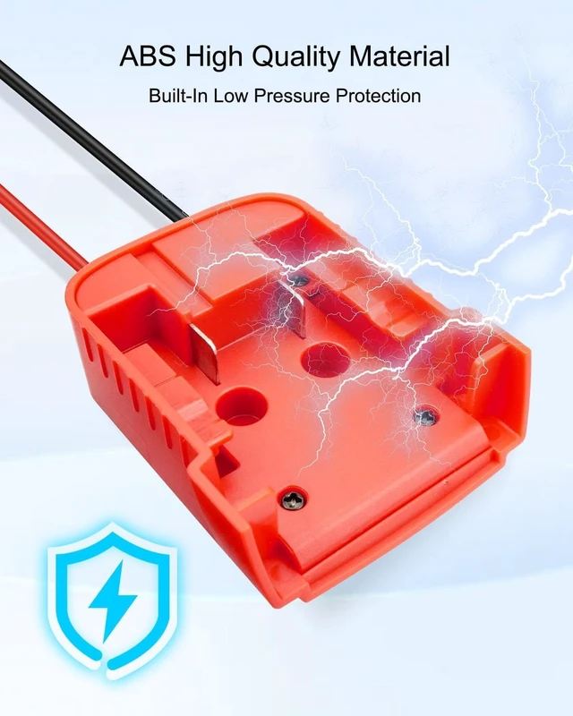 Alt view image 5 of 7 - Power Wheel Adapter Kit for Milwaukee M18 18V Battery