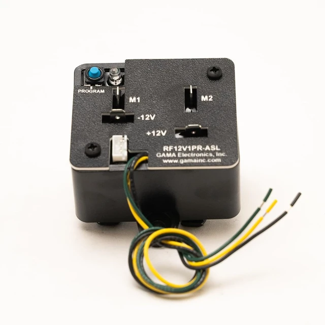 Alt view image 2 of 4 - RF Remote Reverse Polarity 12V DC Motor Controller with Auxiliary Switch