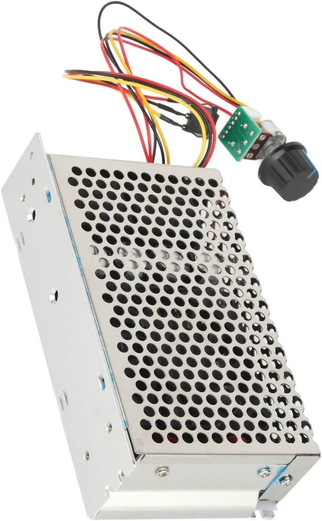 Alt view image 5 of 7 - 3000W 10-50V 60A PWM DC Motor Speed Controller for Car Fan, Blower & Treadmill