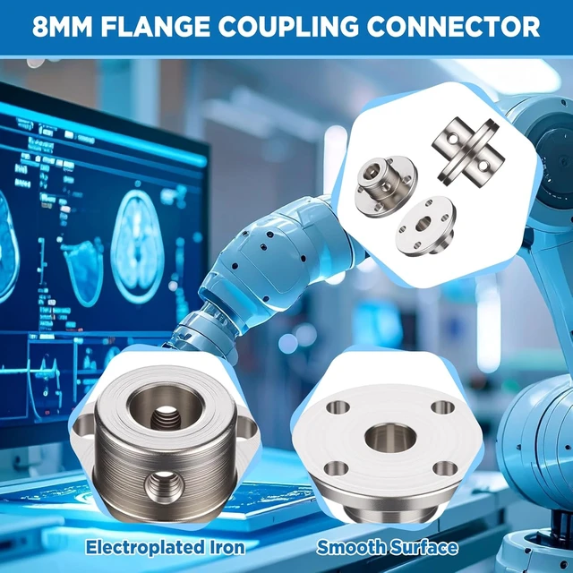 Alt view image 4 of 7 - 6-Piece 12V 12RPM Worm Gear Motor Kit with 20A PWM Controller, Self-Locking for DIY