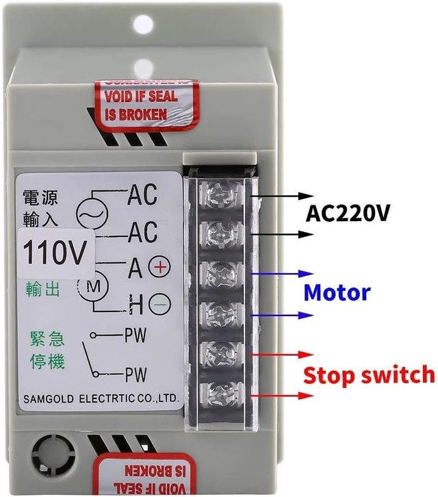 Alt view image 3 of 4 - 400W DC Motor Speed Controller, AC 110V Input, DC 24-90V Output (DC-51)