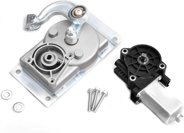 Main image of RV Gear Box Linkage with Motor for Kwikee Electric Steps, Replace 366043/379147