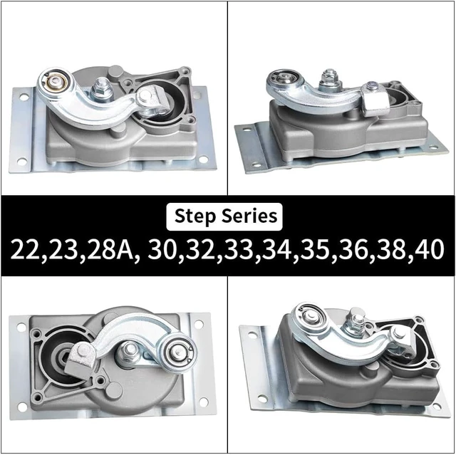 Alt view image 6 of 7 - RV Gear Box Linkage with Motor for Kwikee Electric Steps, Replace 366043/379147