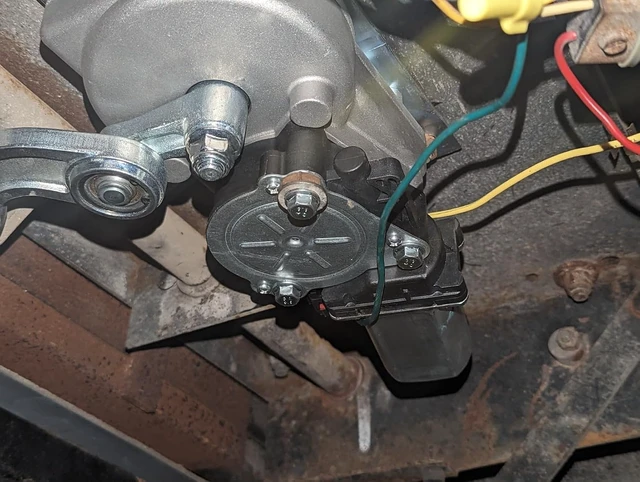 Alt view image 7 of 7 - RV Gear Box Linkage with Step Motor for Kwikee Electric Steps, Replace 366043/379147