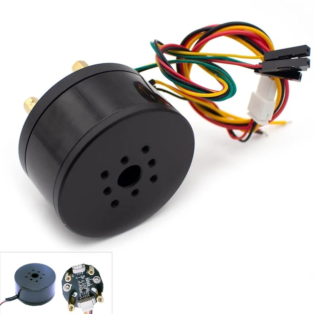 Main image of 4015 BLDC Gimbal Motor with MT6701 Encoder, Hollow Shaft Outrunner, 12-36V