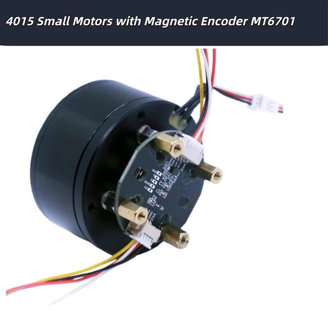 Alt view image 4 of 7 - 4015 BLDC Gimbal Motor with MT6701 Encoder, Hollow Shaft Outrunner, 12-36V