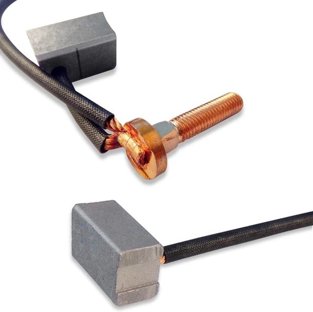 Alt view image 6 of 6 - Golf Cart Motor Brushes Kit for Yamaha G29 Drive (JU2-H1801-00)