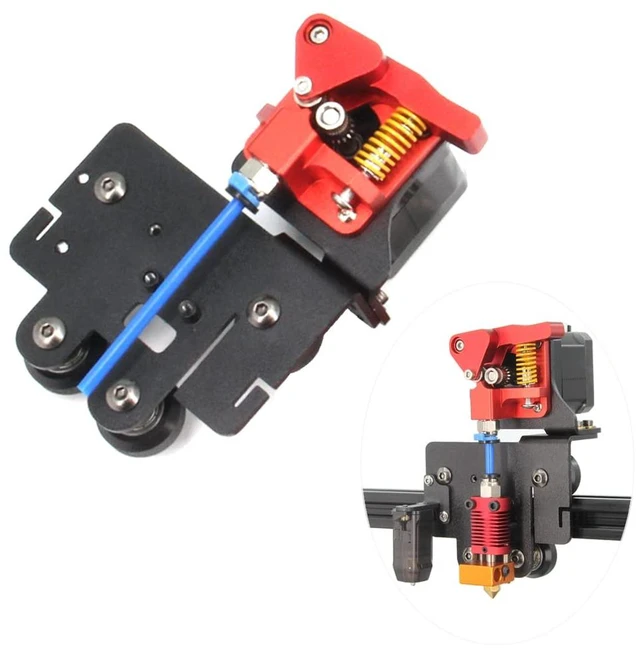 Main image of Ender 5 Pro Direct Drive Upgrade Kit, Dual Gear Extruder with Motor, Aluminum Plate for TPU