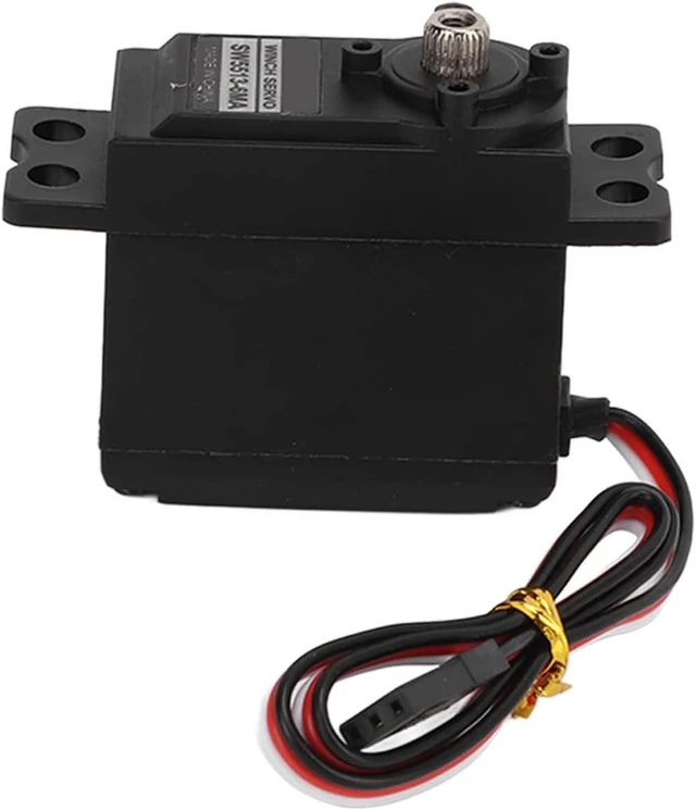 Alt view image 7 of 7 - Alloy Analog Sail Winch Servo with High-Torque Gears for Sailboats & Yachts