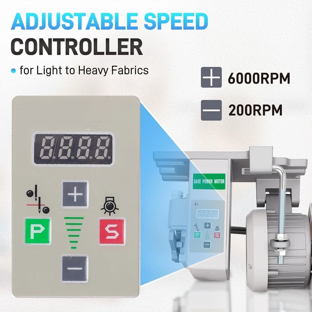 Alt view image 4 of 7 - 750W 110V 1HP Brushless Servo Motor for Sewing Machine