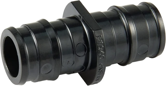 Alt view image 2 of 3 - 10-Pack 1" x 1" PPSU PEX-A Expansion Straight Coupling