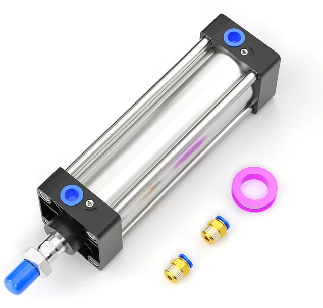Main image of 50mm Bore 100mm Stroke Double Acting Pneumatic Air Cylinder (SC 50x100)