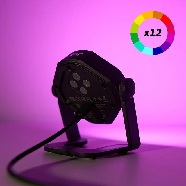 Alt view image 2 of 7 - JOBY Beamo Studio Lighting Kit, Soft Key Light with Remote, 12-Color Background Light & GorillaPod