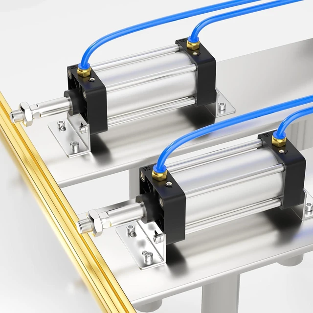Alt view image 7 of 7 - 50mm Bore 100mm Stroke Double Acting Pneumatic Air Cylinder (SC 50x100)