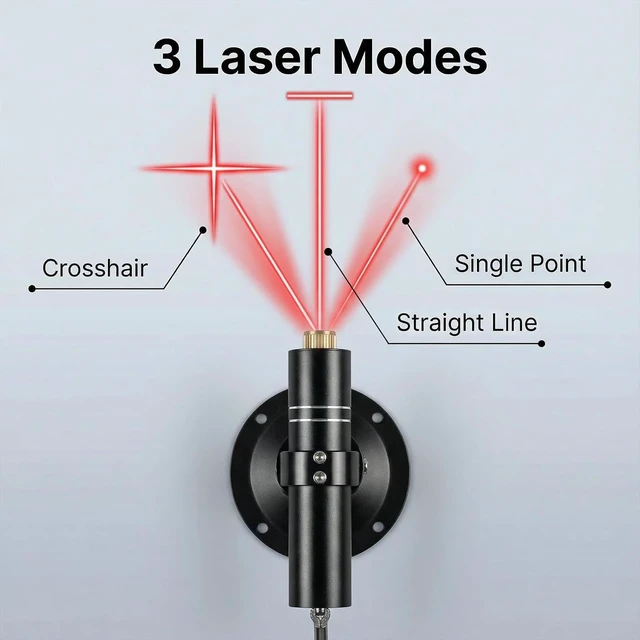 Alt view image 6 of 7 - Three-Head Red Laser Level with 2M Charger