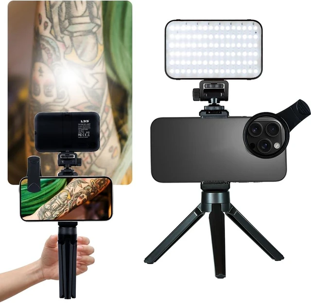 Main image of 96-LED Tattoo Vision Light with 52mm Polarizing CPL Lens