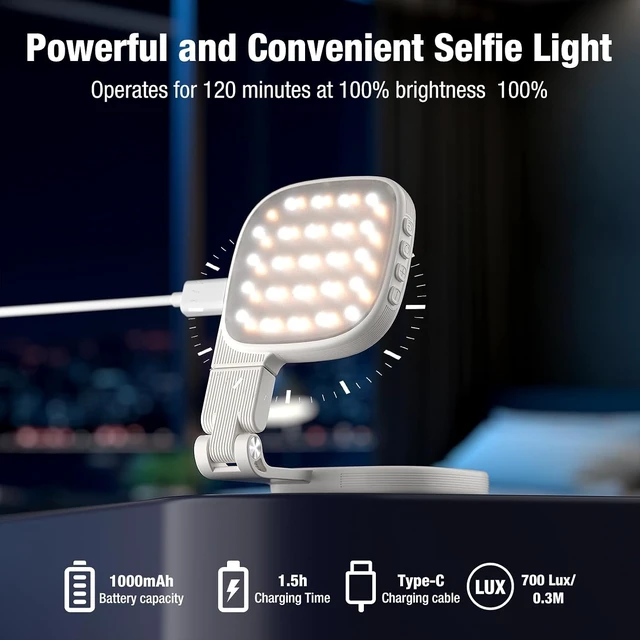 Alt view image 5 of 7 - Magnetic Selfie Light for Phone, MagSafe Compatible, 3 Modes