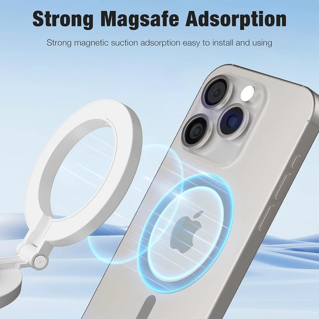 Alt view image 2 of 7 - Magnetic Selfie Light, Compatible with iPhone MagSafe