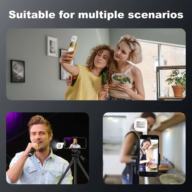 Alt view image 7 of 7 - Magnetic Selfie Light for Phone, MagSafe Compatible, 3 Modes