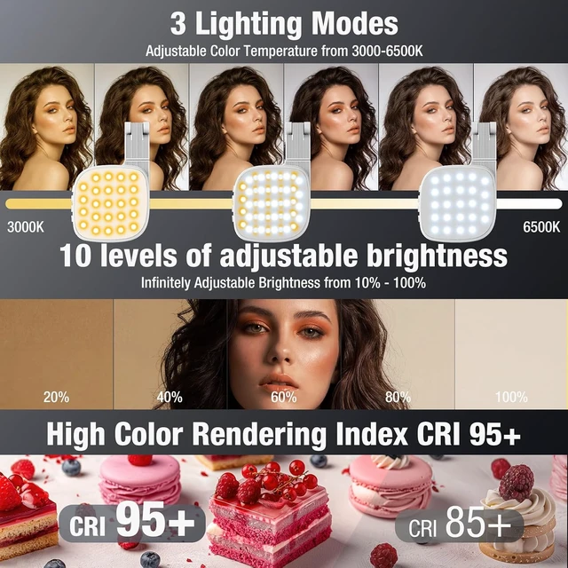 Alt view image 6 of 7 - Magnetic Selfie Light for Phone, MagSafe Compatible, 3 Modes