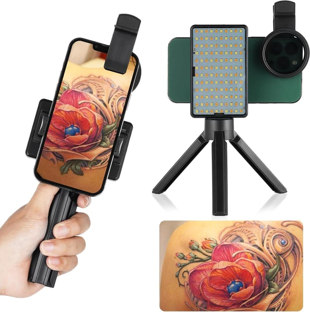 Main image of 120-LED Polarized Light for Tattoo Photos, Removes Glare