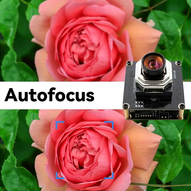 Alt view image 2 of 7 - 20MP Autofocus USB3.0 Camera Module, 5K 85° Wide Angle, Plug & Play for Raspberry Pi & Jetson Nano
